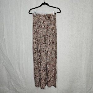 Jets Australia Soft Animal High Waist Straight Leg Pants Small